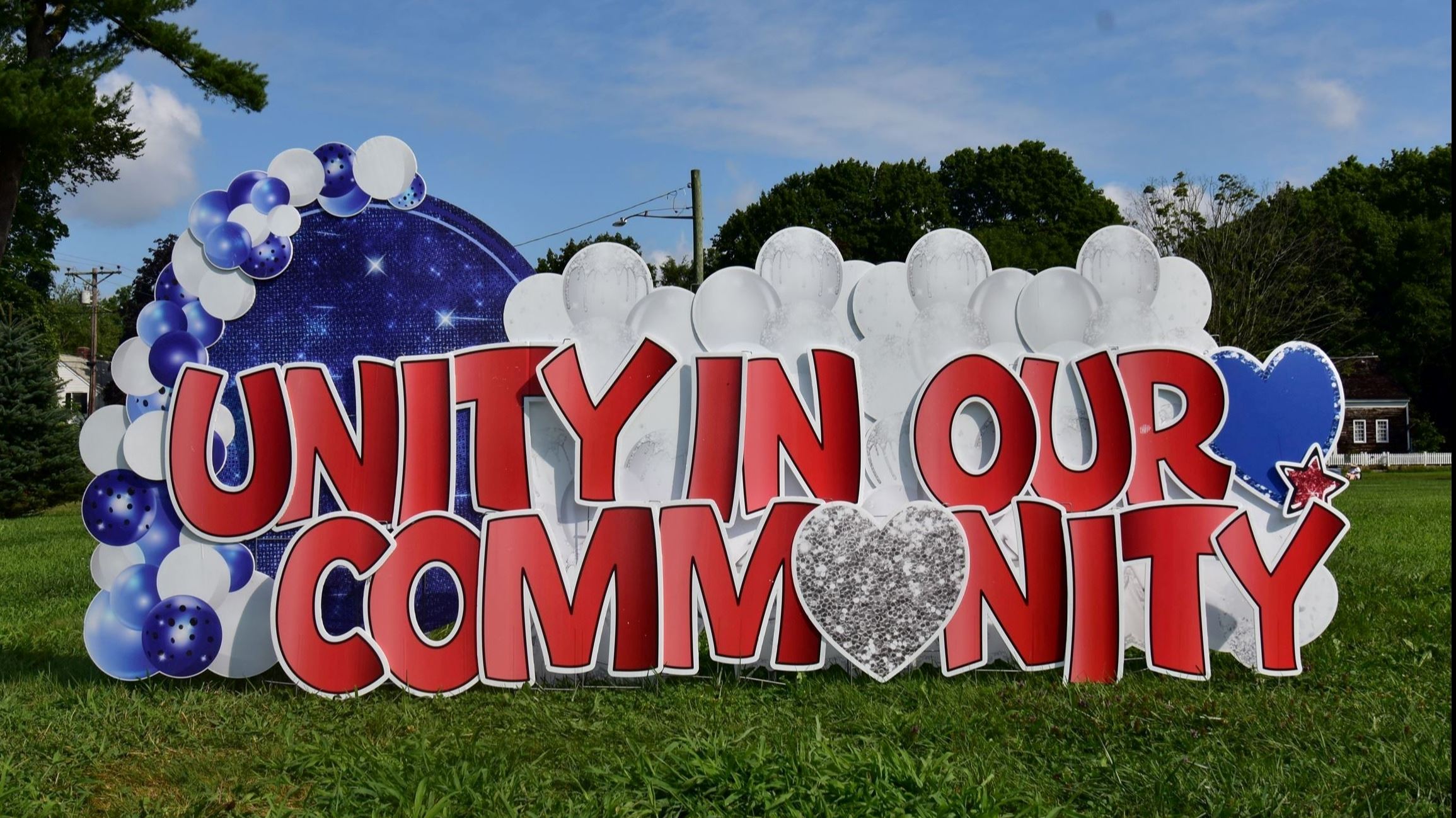 Unity in our Community sign