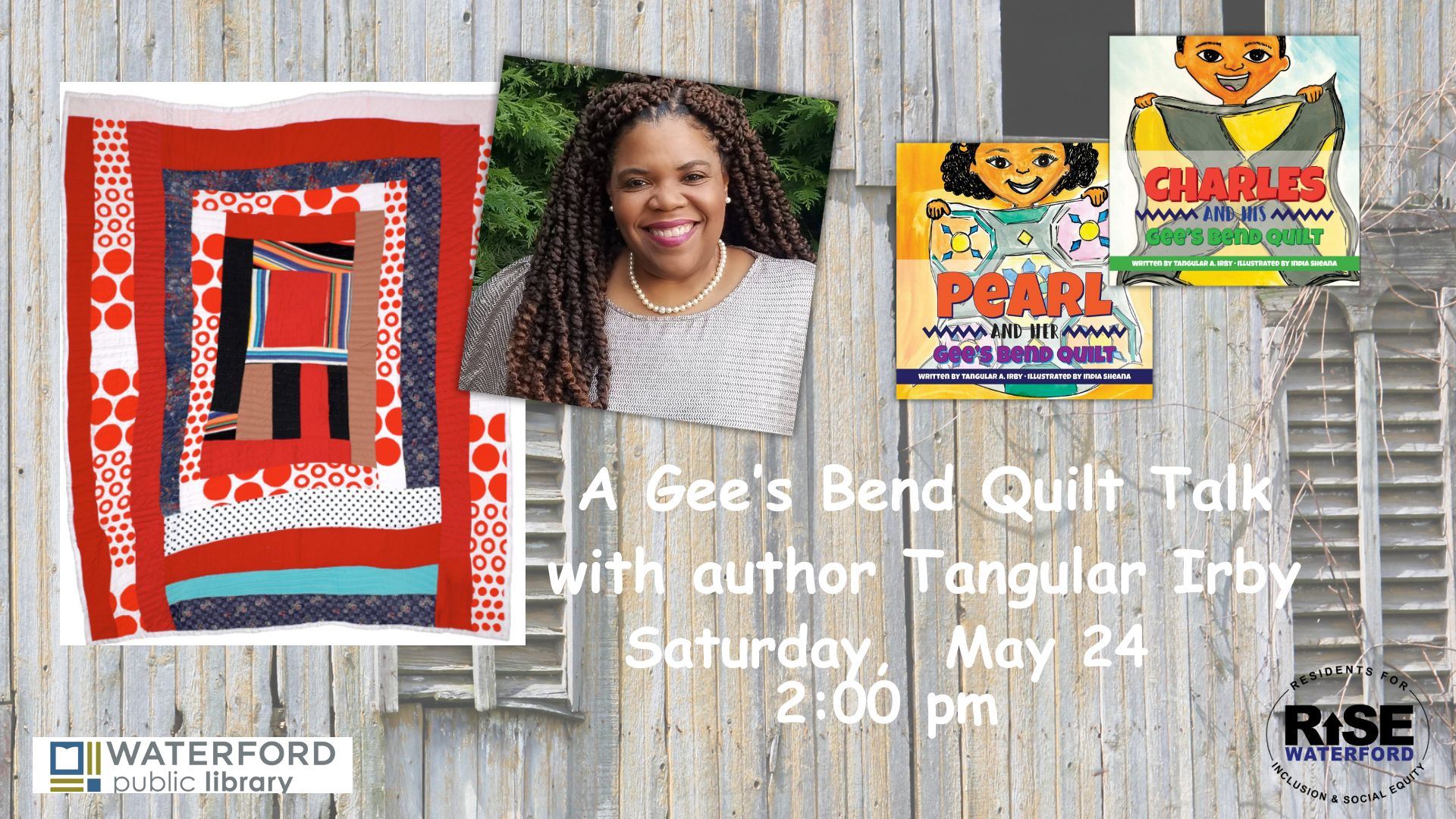 A Gees Bend Quilt talk FB event post (1)