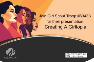 Girltopia-  Girl Scouts LibCal