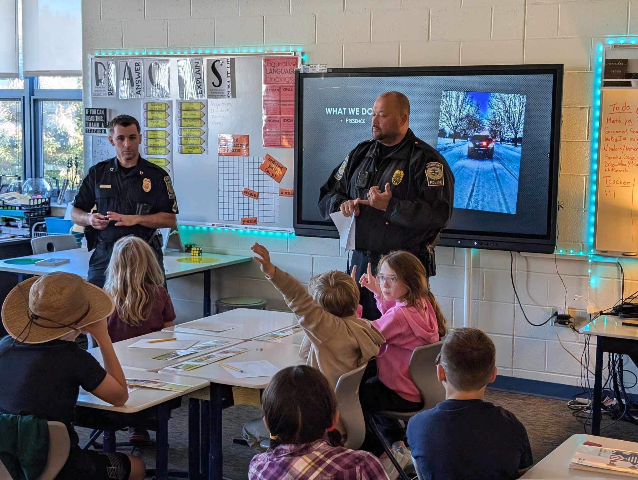 Youth Promise Officer Lane and Fredricks
